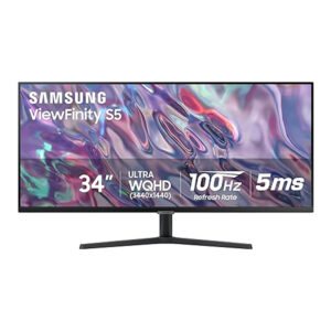 SAMSUNG 34" ViewFinity S50GC Series Ultra-WQHD Monitor